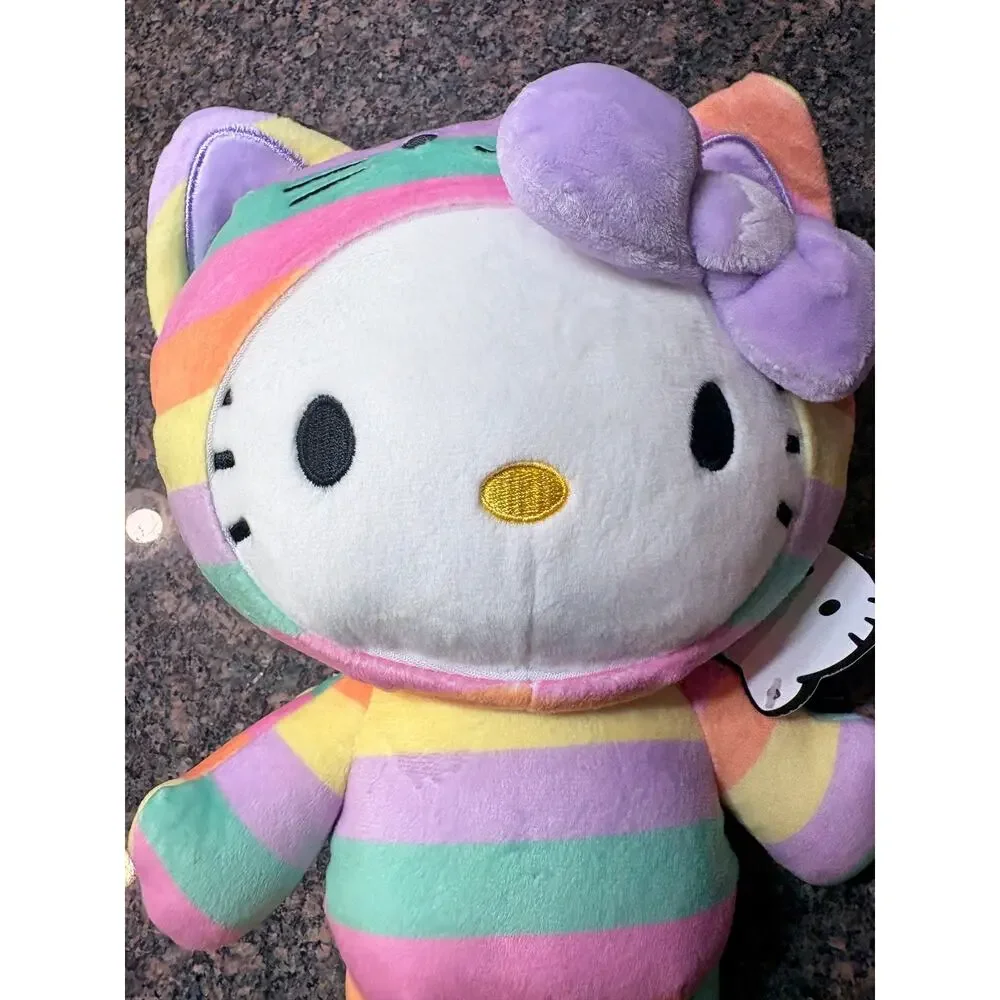 Hello Kitty Pastel Striped Cat Costume Plush - Picture 13 of 16